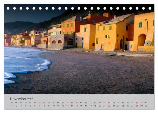 Produktbild: Varigotti - K&uuml;stensch&ouml;nheit Liguriens (Tischkalender 2026 DIN A5 quer), CALVENDO Monatskalender