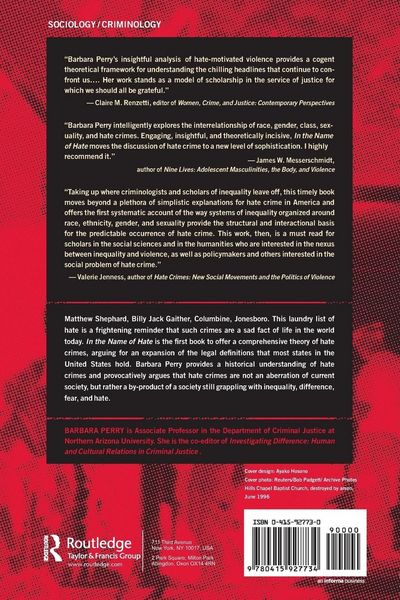 Produktbild: In the Name of Hate