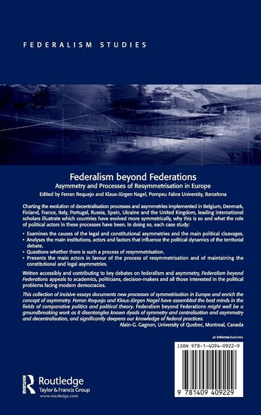 Produktbild: Federalism beyond Federations