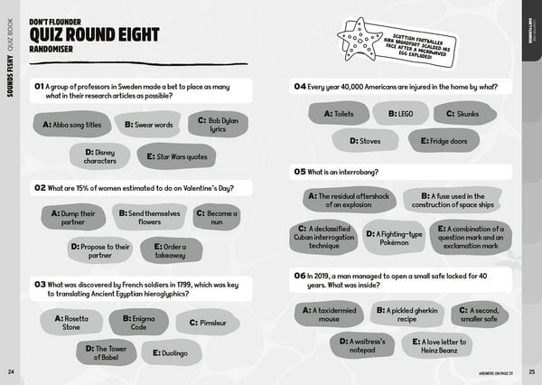 Produktbild: Sounds Fishy Quiz Bk Pb