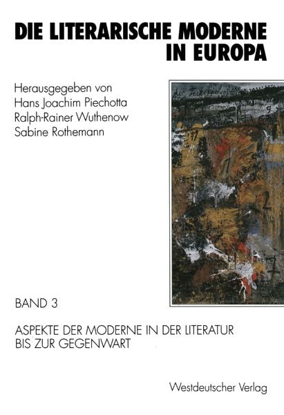 Produktbild: Die literarische Moderne in Europa