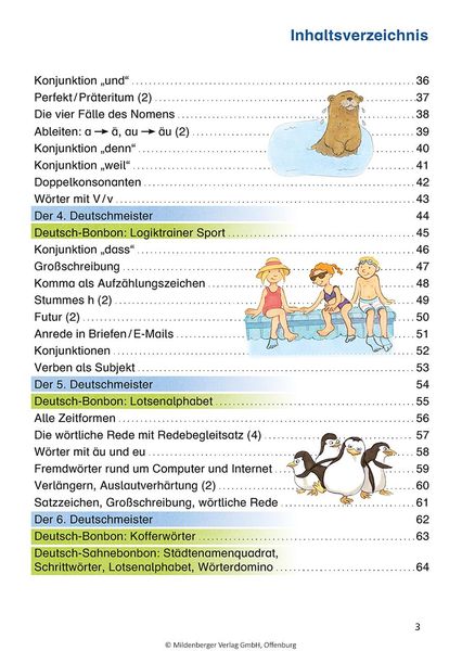 Das Übungsheft Deutsch 4