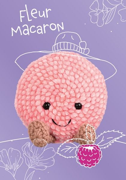 Produktbild: Amusing Lovables H&auml;kelset Fleur Macaron