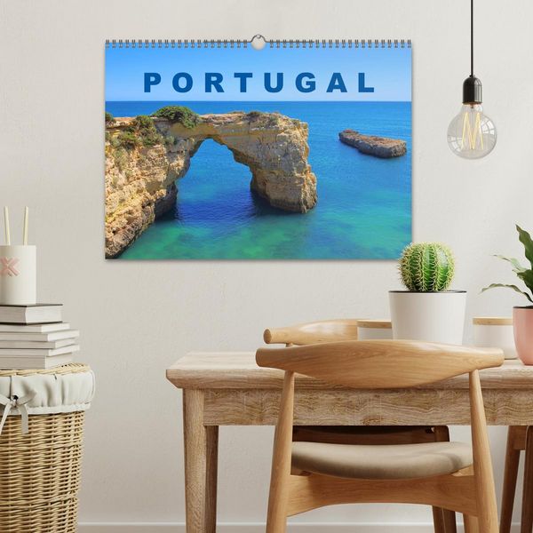 Produktbild: Portugal (Wandkalender 2026 DIN A3 quer), CALVENDO Monatskalender