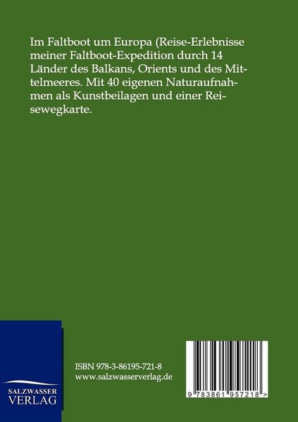 Produktbild: Im Faltboot um Europa