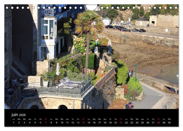 Produktbild: Dinard Perle de la C&ocirc;te d'&Eacute;meraude (Calendrier mural 2026 DIN A4 vertical), CALVENDO calendrier mensuel