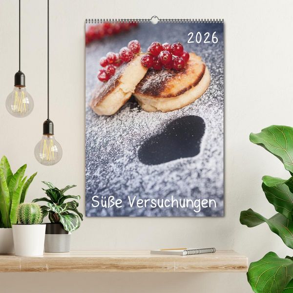 Produktbild: S&uuml;&szlig;e Versuchungen / Geburtstagskalender (Wandkalender 2026 DIN A2 hoch), CALVENDO Monatskalender