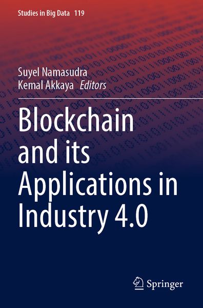 Produktbild: Blockchain and its Applications in Industry 4.0