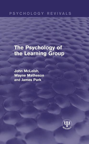 Produktbild: The Psychology of the Learning Group