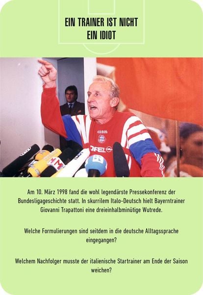 Produktbild: Legend&auml;re Fu&szlig;ballmomente - Das Quiz