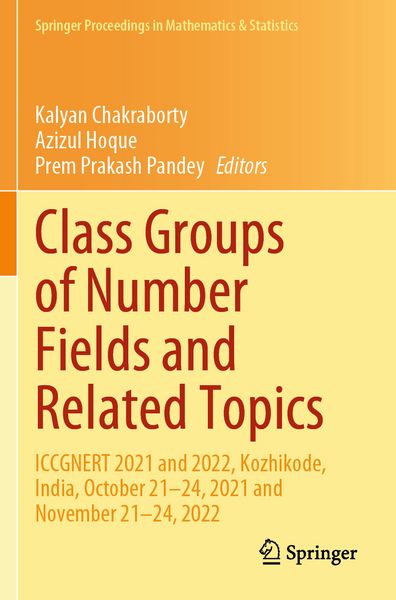 Produktbild: Class Groups of Number Fields and Related Topics
