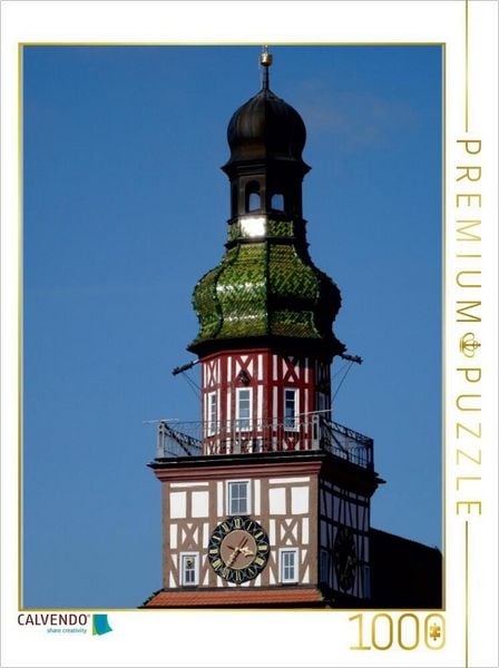 CALVENDO Puzzle Kirchheim unter Teck, Rathaus | 1000 Teile Lege-Größe 64 × 48 cm Foto-Puzzle für glückliche Stunden