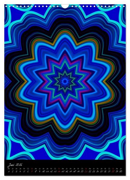 Produktbild: Mandala - Esoterik & Meditation (Wandkalender 2026 DIN A3 hoch), CALVENDO Monatskalender
