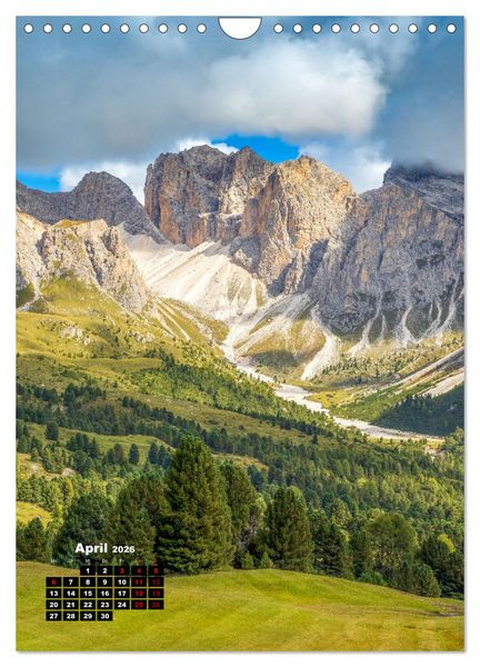 Produktbild: S&uuml;dtirol, das Wanderparadies (Wandkalender 2026 DIN A4 hoch), CALVENDO Monatskalender