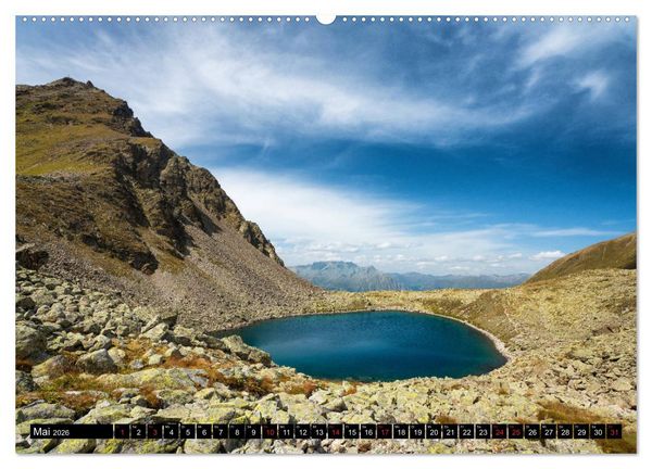 Produktbild: Tiroler Bergseen (hochwertiger Premium Wandkalender 2026 DIN A2 quer), Kunstdruck in Hochglanz