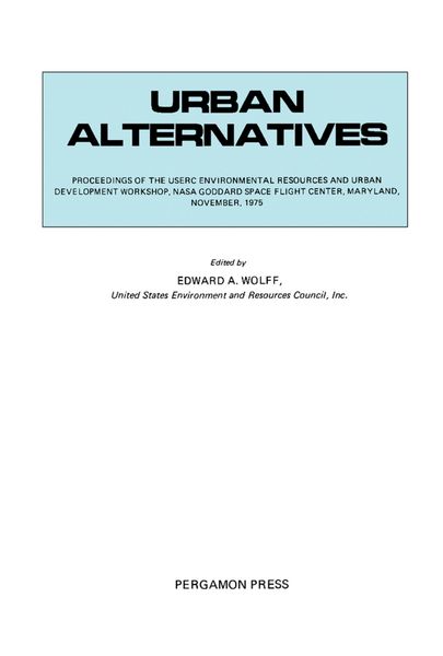Produktbild: Urban Alternatives