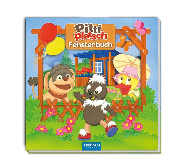 Produktbild: Tr&ouml;tsch Pittiplatsch Fensterbuch
