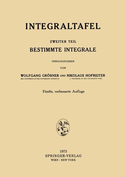 Produktbild: Integraltafel