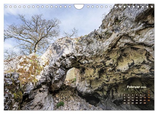 Produktbild: Faszinierende H&ouml;hlen auf der Schw&auml;bischen Alb (Wandkalender 2026 DIN A4 quer), CALVENDO Monatskalender