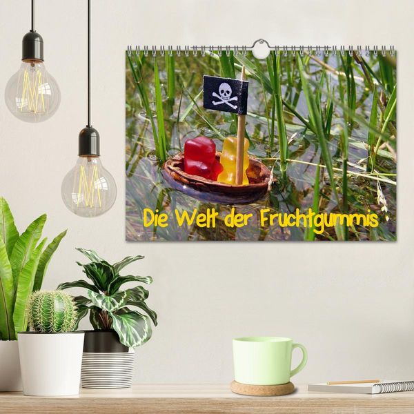 Produktbild: Die Welt der Fruchtgummis (Wandkalender 2026 DIN A4 quer), CALVENDO Monatskalender
