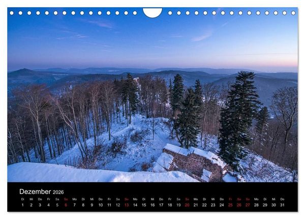 Produktbild: Mystischer Pf&auml;lzer Wald (Wandkalender 2026 DIN A4 quer), CALVENDO Monatskalender