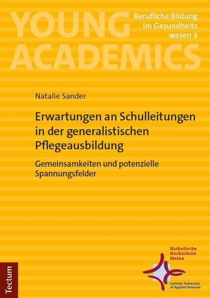 Produktbild: Erwartungen an Schulleitungen in der generalistischen Pflegeausbildung