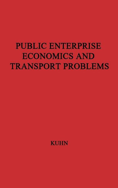 Produktbild: Public Enterprise and Transport Problems