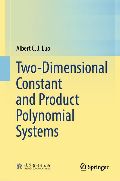 Produktbild: Two-Dimensional Constant and Product Polynomial Systems
