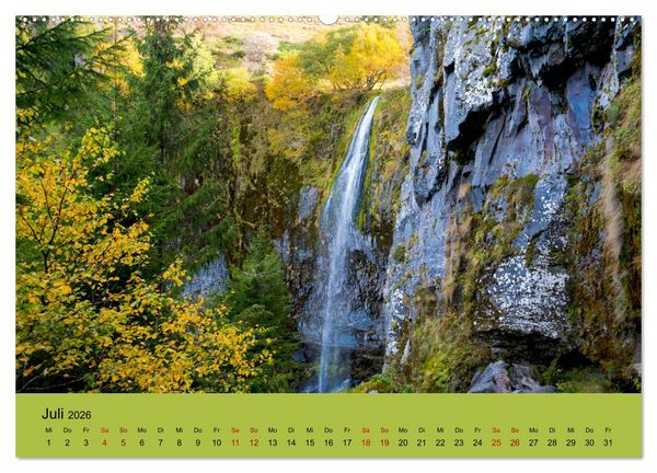 Produktbild: Naturparadies Auvergne (Wandkalender 2026 DIN A2 quer), CALVENDO Monatskalender