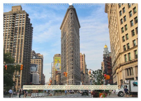 Produktbild: Streets of New York - Zu Fu&szlig; durch die Metropole der Superlative (hochwertiger Premium Wandkalender 2026 DIN A2 quer), Kunstdruck in Hochglanz