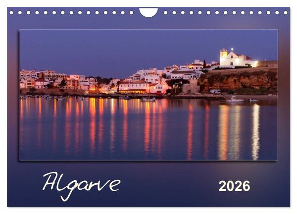 Algarve (Wandkalender 2026 DIN A4 quer), CALVENDO Monatskalender