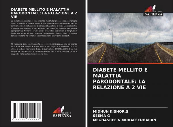 Produktbild: Diabete Mellito E Malattia Parodontale: La Relazione a 2 Vie