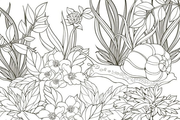 Produktbild: 50 cozy Karten zum Ausmalen &ndash; Natur