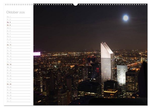 Produktbild: New York - Bilder einer Metropole (hochwertiger Premium Wandkalender 2026 DIN A2 quer), Kunstdruck in Hochglanz