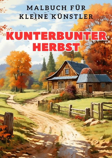 Kunterbunter Herbst: Malbuch für kleine Künstler