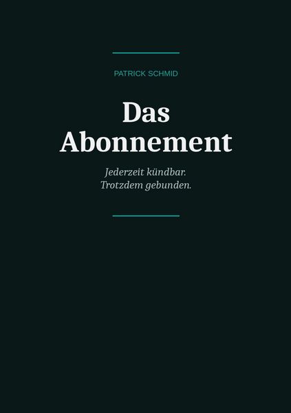 Produktbild: Das Abonnement