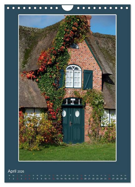 Produktbild: Willkommen in Keitum auf Sylt (Wandkalender 2026 DIN A4 hoch), CALVENDO Monatskalender