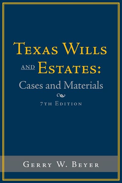 Produktbild: Texas Wills and Estates