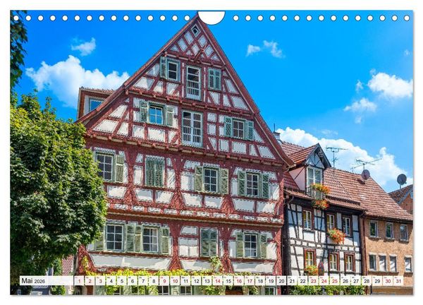 Produktbild: Ein Spaziergang durch Esslingen (Wandkalender 2026 DIN A4 quer), CALVENDO Monatskalender
