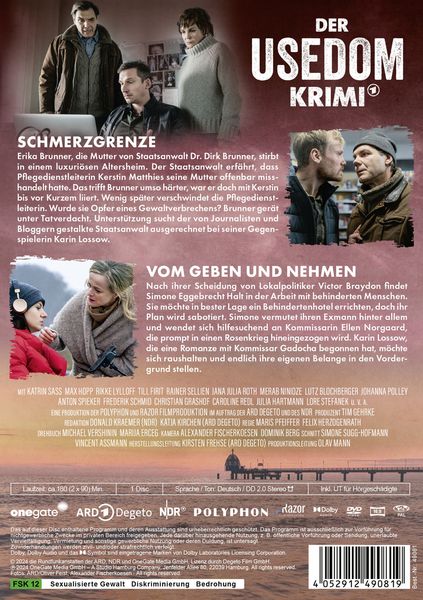 Produktbild: Der Usedom-Krimi: Schmerzgrenze / Vom Geben und Nehmen