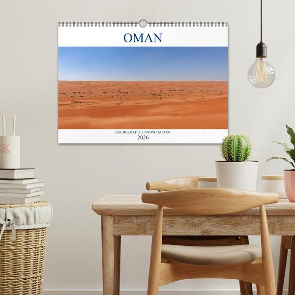 Produktbild: Oman - Zauberhafte Landschaften (Wandkalender 2026 DIN A3 quer), CALVENDO Monatskalender