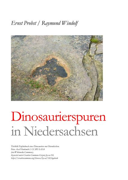 Produktbild: Dinosaurierspuren in Niedersachsen