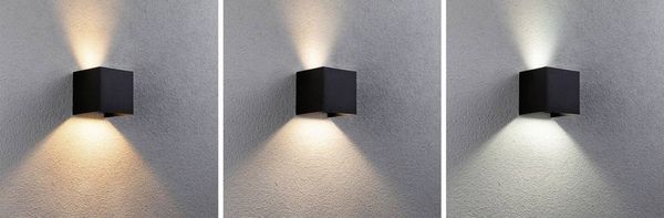 Produktbild: Paulmann 94847 LED-Au&szlig;enwandleuchte LED 5W Anthrazit