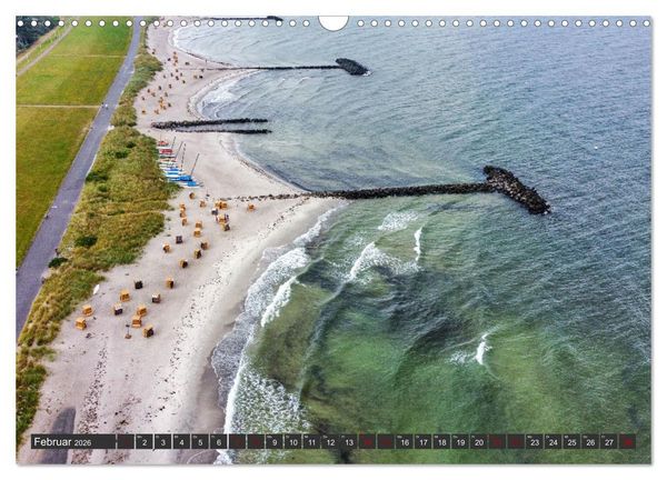Produktbild: Brasilien Strand - Aufnahmen aus der Luft (Wandkalender 2026 DIN A3 quer), CALVENDO Monatskalender