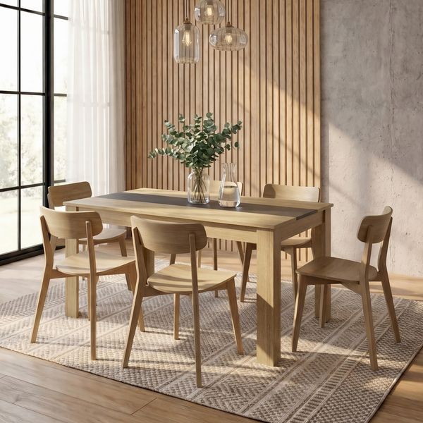 Produktbild: Esstisch K&uuml;chentisch B. 140 x T. 80 cm Disalo