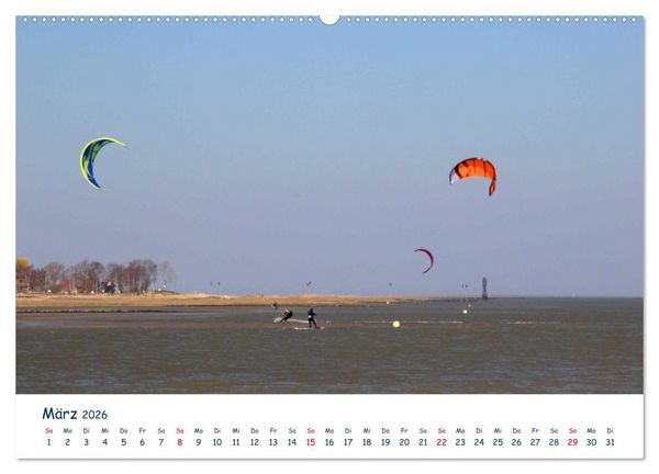 Produktbild: Butjadingen. Impressionen zwischen Jade und Nordsee (Wandkalender 2026 DIN A2 quer), CALVENDO Monatskalender
