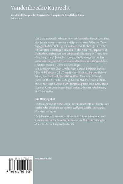 Produktbild: Transnationale Dimensionen wissenschaftlicher Theologie