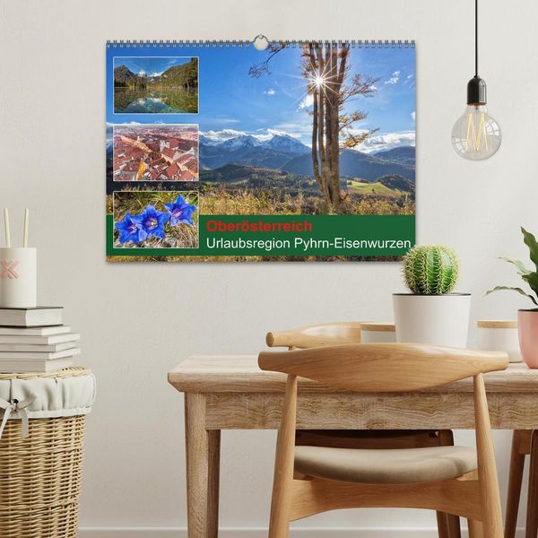Produktbild: Ober&ouml;sterreich Urlaubsregion Pyhrn-Eisenwurzen (Wandkalender 2026 DIN A3 quer), CALVENDO Monatskalender