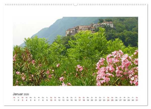 Produktbild: Valsolda. Malerische D&ouml;rfer am Luganer See (Wandkalender 2026 DIN A2 quer), CALVENDO Monatskalender