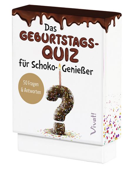 Produktbild: Das Geburtstagsquiz für Schoko-Genießer